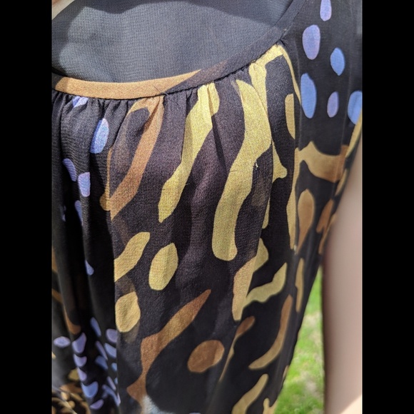 Diane Von Furstenberg Silk Spaghetti Strap Dress - Picture 6 of 7